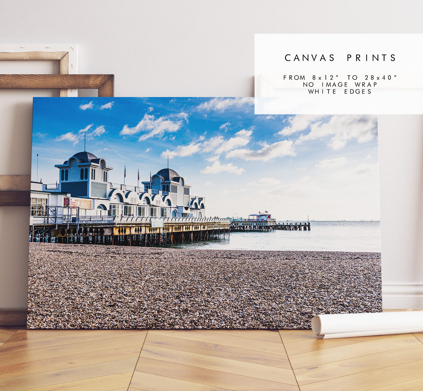 South Parade Pier - Photography Print - Portsmouth and Southsea Prints - Wall Art -  Frame and Canvas Options - Landscape