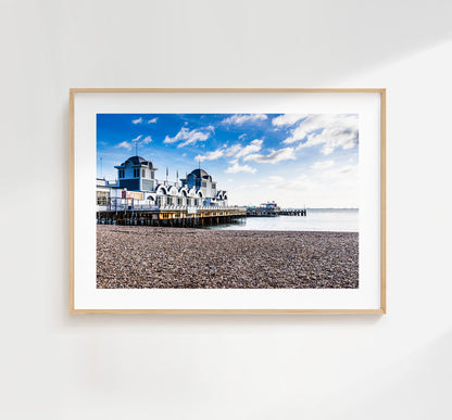 South Parade Pier - Photography Print - Portsmouth and Southsea Prints - Wall Art -  Frame and Canvas Options - Landscape