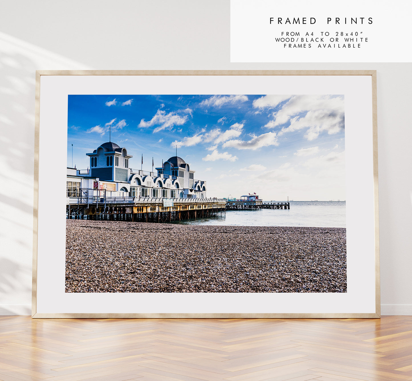 South Parade Pier - Photography Print - Portsmouth and Southsea Prints - Wall Art -  Frame and Canvas Options - Landscape