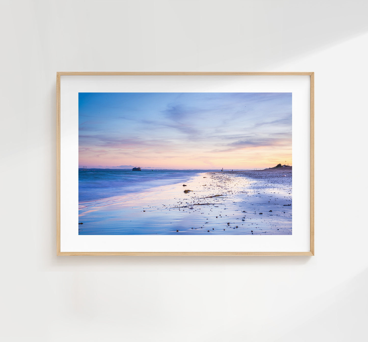 Southsea Beach - Photography Print - Portsmouth and Southsea Prints - Wall Art -  Frame and Canvas Options - Landscape