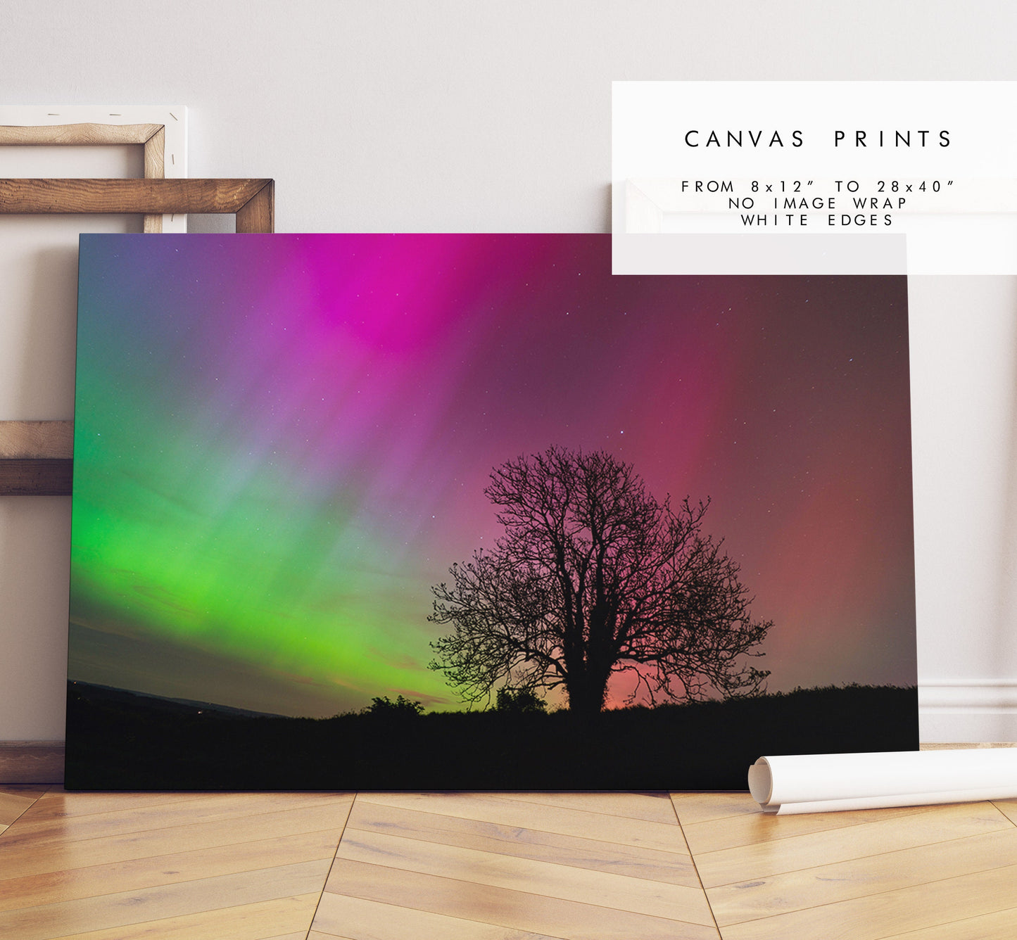 Portsmouth Northern Lights - Photography Print - Portsmouth and Southsea Prints - Wall Art -  Frame and Canvas Options - Landscape