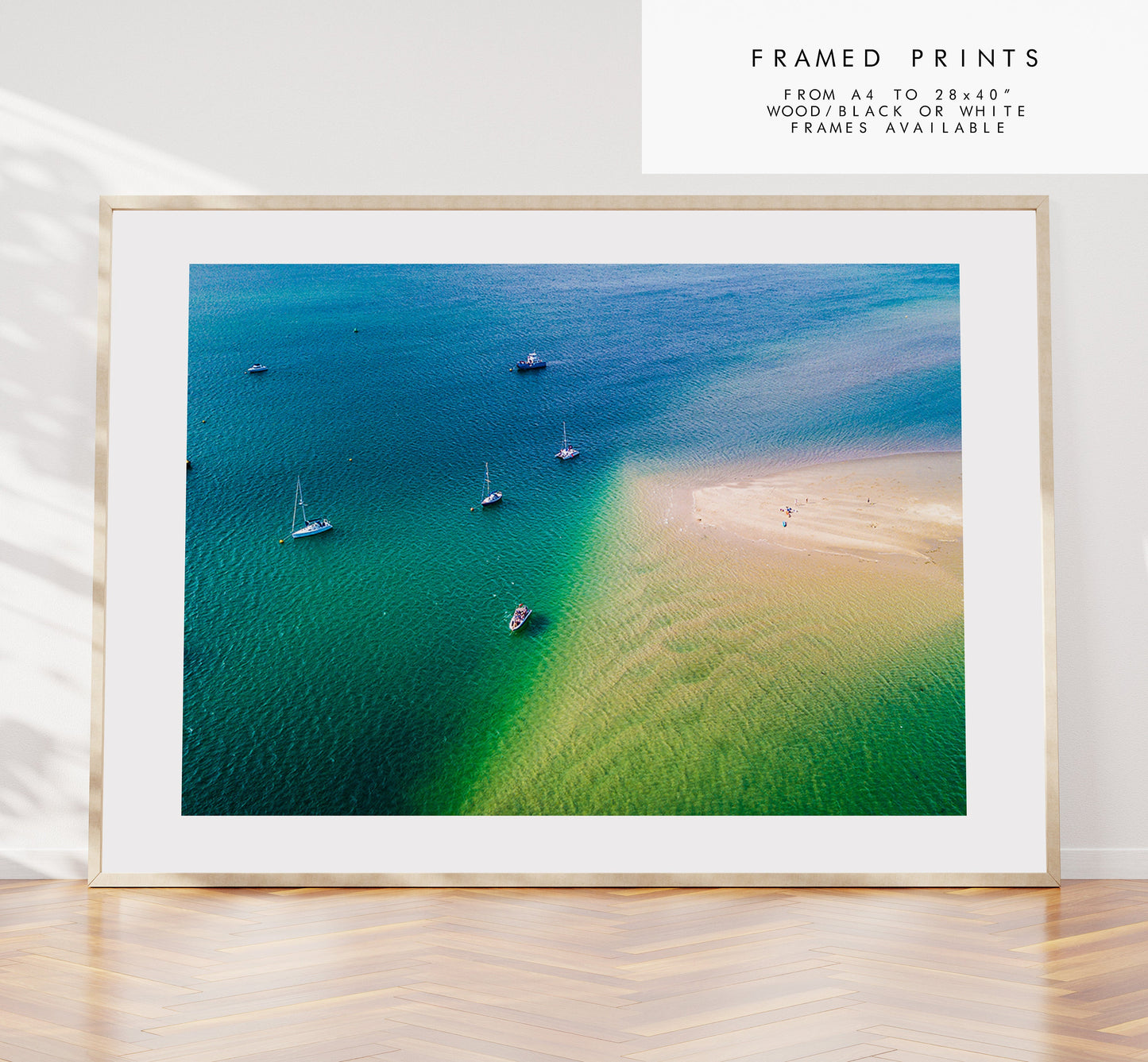 Langstone Harbour - Photography Print - Portsmouth and Southsea Prints - Wall Art -  Frame and Canvas Options - Landscape - Aerial