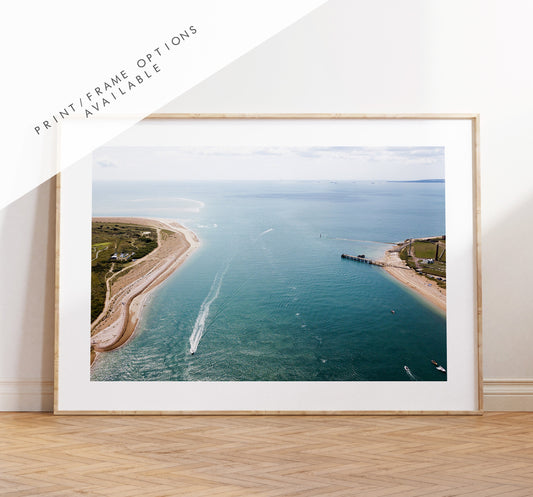 Langstone Harbour - Photography Print - Portsmouth and Southsea Prints - Wall Art -  Frame and Canvas Options - Landscape - Aerial