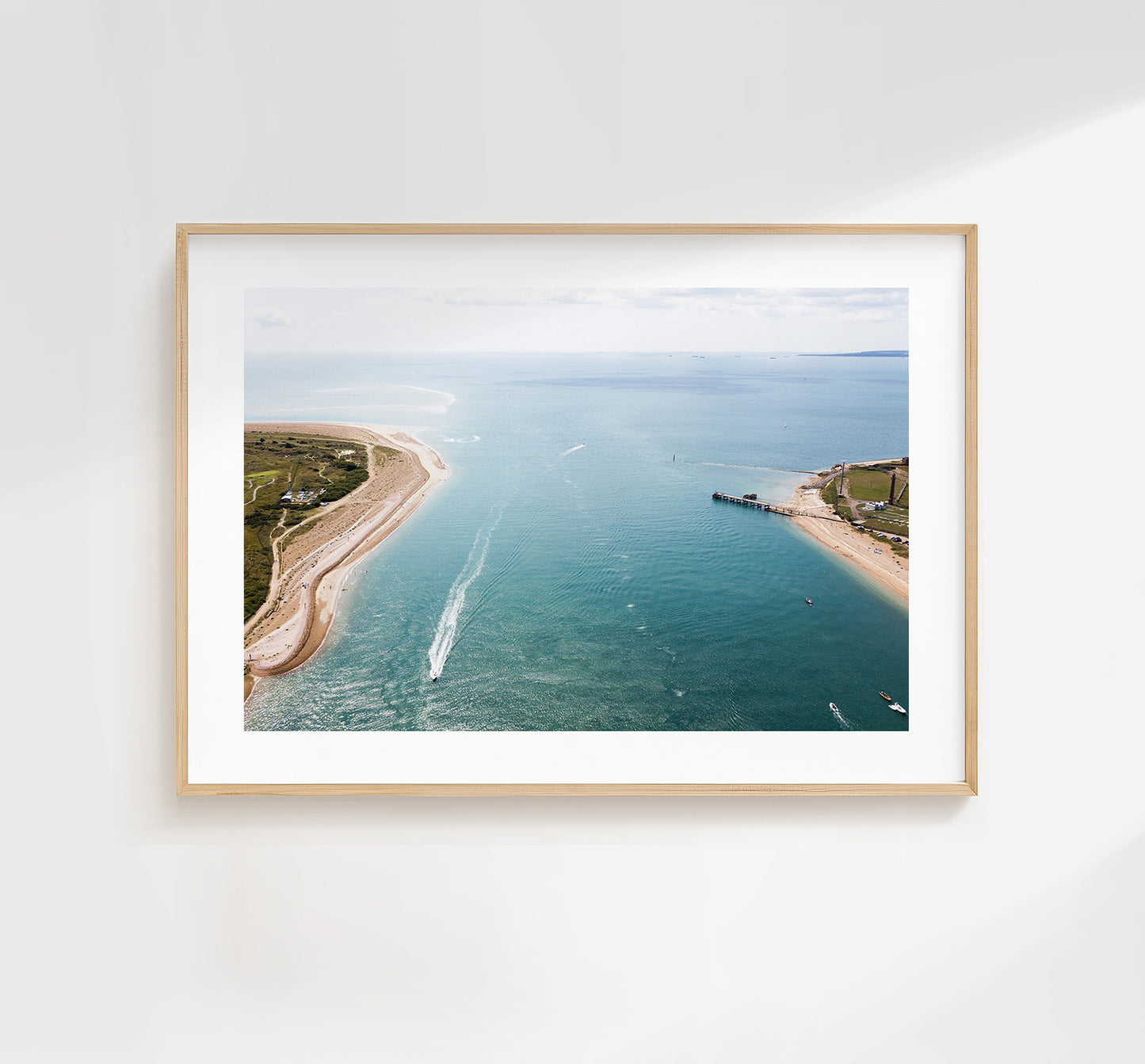 Langstone Harbour - Photography Print - Portsmouth and Southsea Prints - Wall Art -  Frame and Canvas Options - Landscape - Aerial