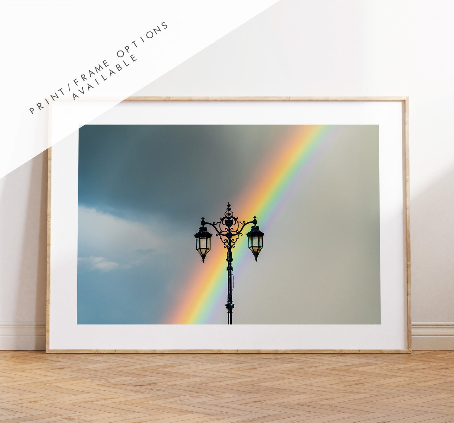 Southsea Rainbow - Photography Print - Portsmouth and Southsea Prints - Wall Art -  Frame and Canvas Options - Landscape