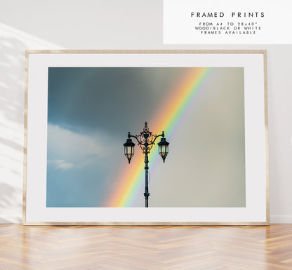 Southsea Rainbow - Photography Print - Portsmouth and Southsea Prints - Wall Art -  Frame and Canvas Options - Landscape