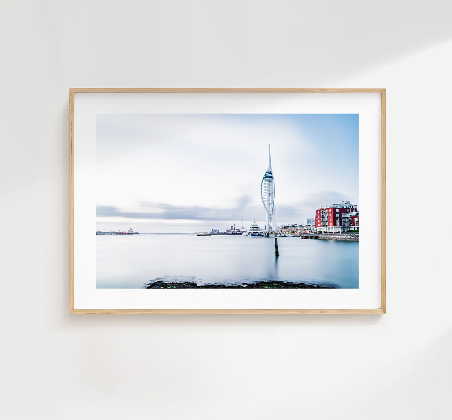 Spinnaker Tower - Photography Print - Portsmouth and Southsea Prints - Wall Art -  Frame and Canvas Options - Landscape