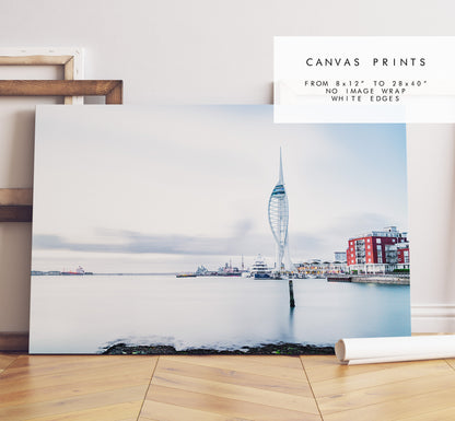 Spinnaker Tower - Photography Print - Portsmouth and Southsea Prints - Wall Art -  Frame and Canvas Options - Landscape