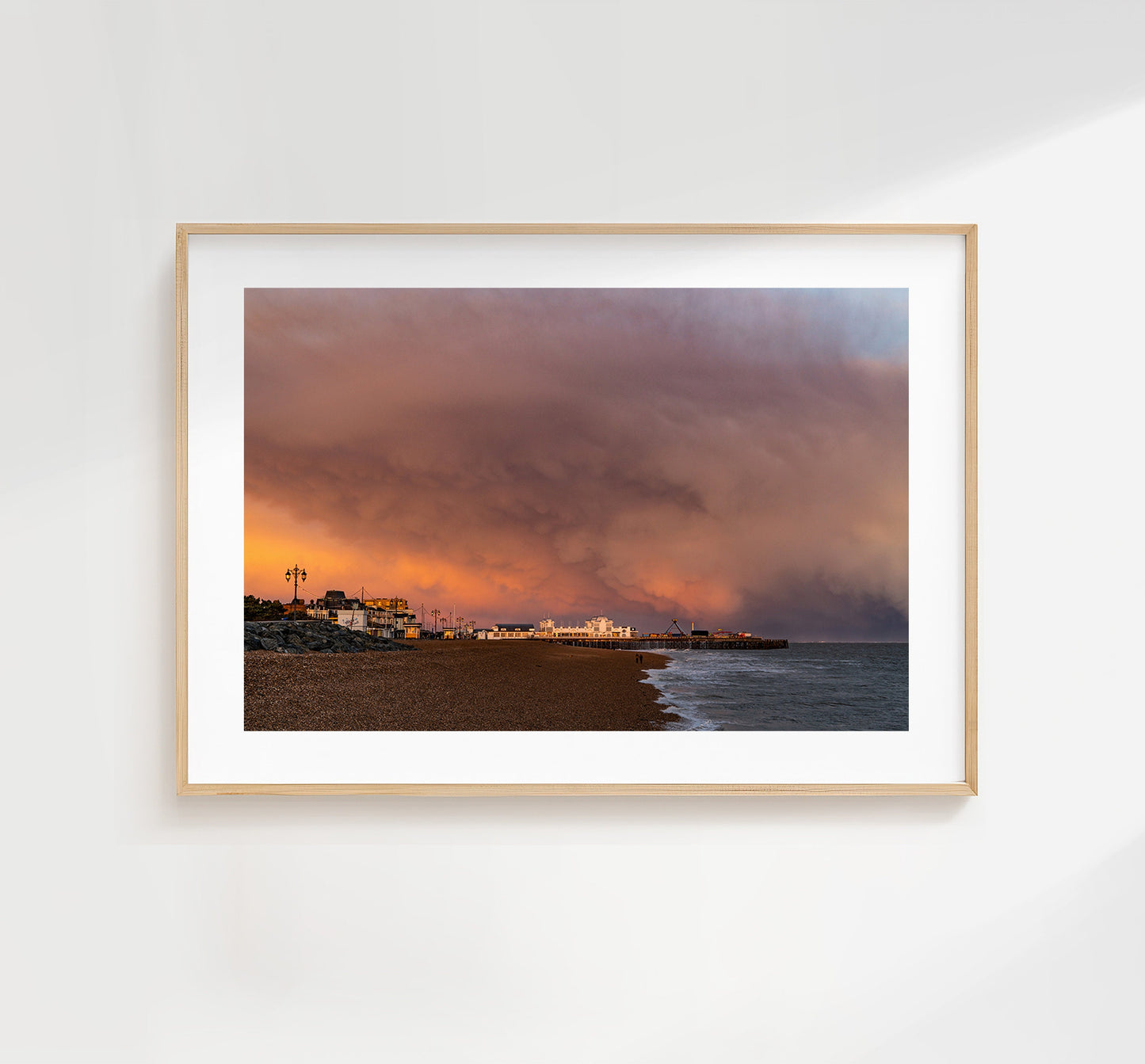 Southsea Beach - Photography Print - Portsmouth and Southsea Prints - Wall Art -  Frame and Canvas Options - Landscape