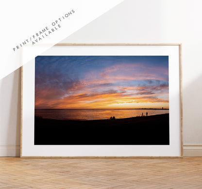 Southsea Sunsets - Photography Print - Portsmouth and Southsea Prints - Wall Art -  Frame and Canvas Options - Landscape