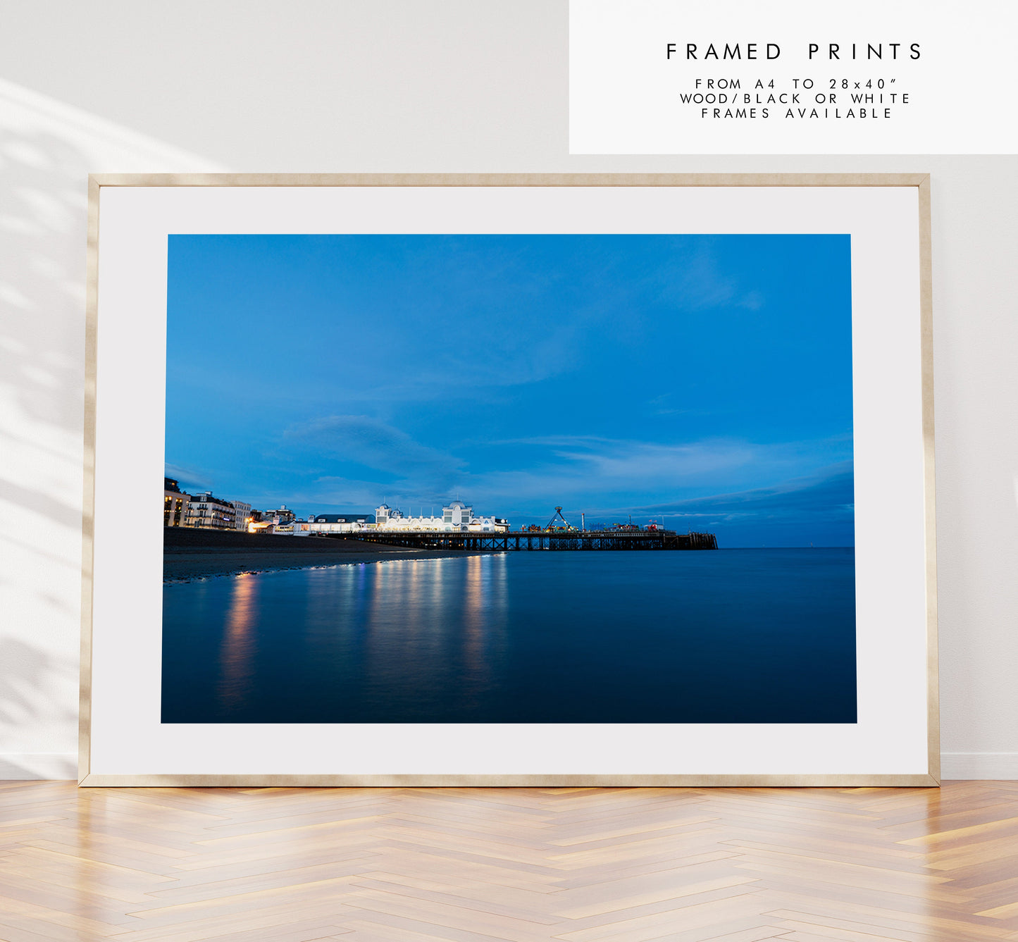 South Parade Pier - Photography Print - Portsmouth and Southsea Prints - Wall Art -  Frame and Canvas Options - Landscape