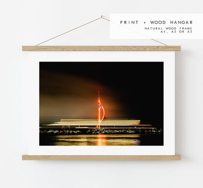 Spinnaker Tower - Photography Print - Portsmouth and Southsea Prints - Wall Art -  Frame and Canvas Options - Landscape