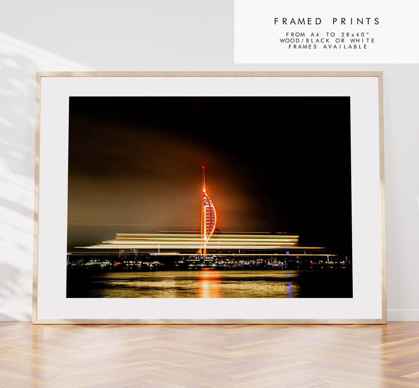 Spinnaker Tower - Photography Print - Portsmouth and Southsea Prints - Wall Art -  Frame and Canvas Options - Landscape