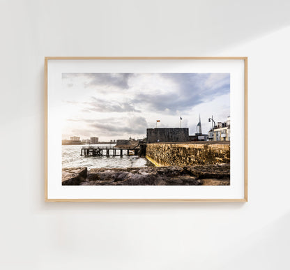 Square Tower - Photography Print - Portsmouth and Southsea Prints - Wall Art -  Frame and Canvas Options - Landscape