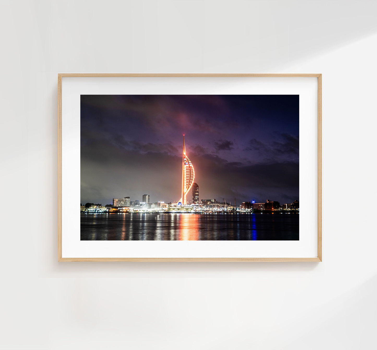 Spinnaker Tower - Photography Print - Portsmouth and Southsea Prints - Wall Art -  Frame and Canvas Options - Landscape