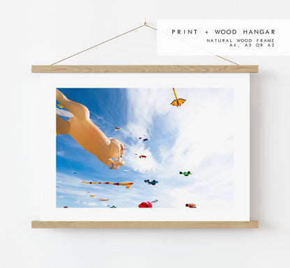 Southsea Kite Festival - Photography Print - Portsmouth and Southsea Prints - Wall Art -  Frame and Canvas Options - Landscape