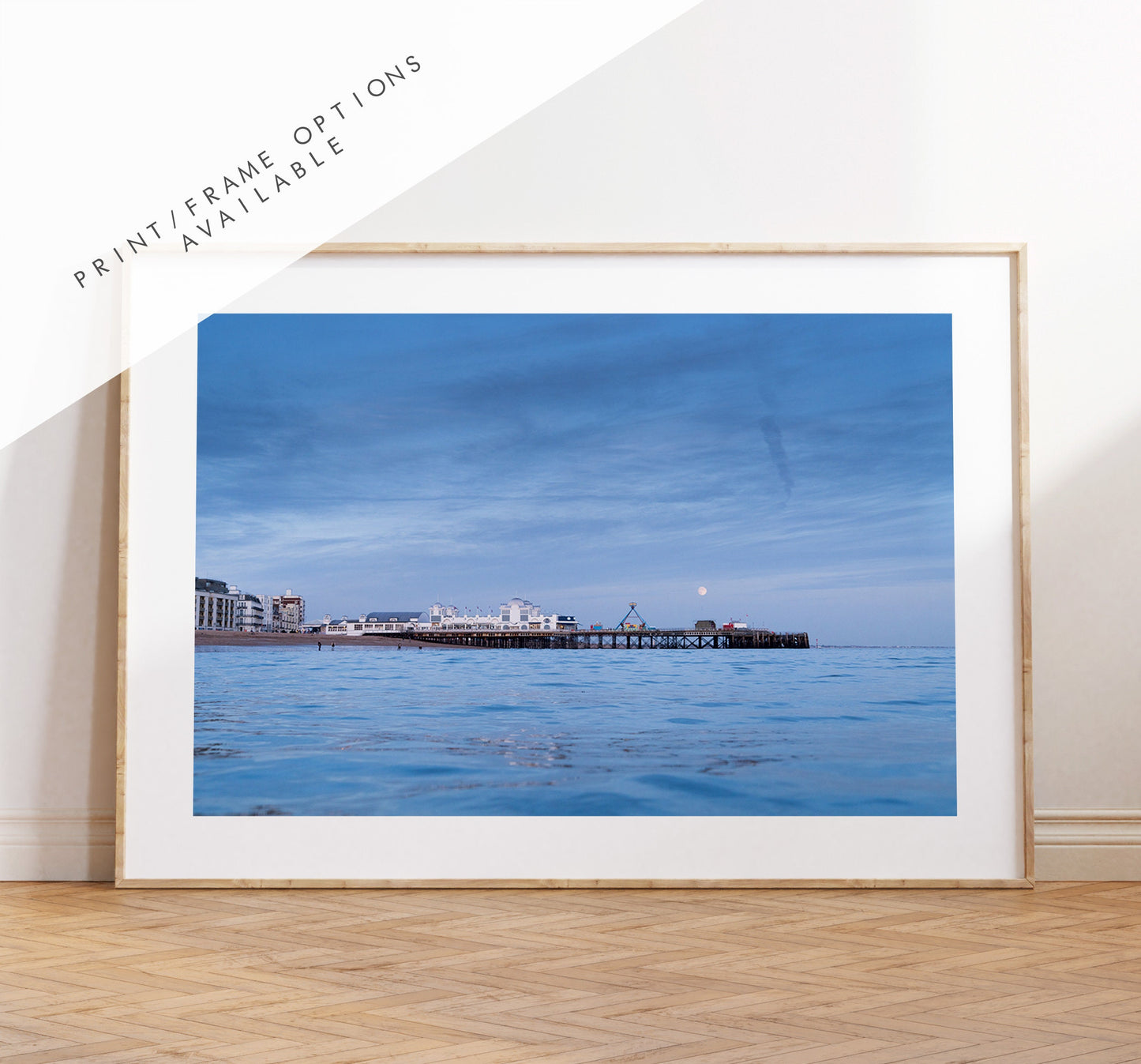 South Parade Pier - Photography Print - Portsmouth and Southsea Prints - Wall Art -  Frame and Canvas Options - Landscape