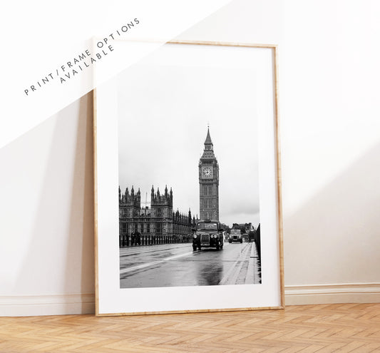 London Black and White Print - London Photography Print - Fine Art Photography - London Print - Poster - Wall Art - Black and White