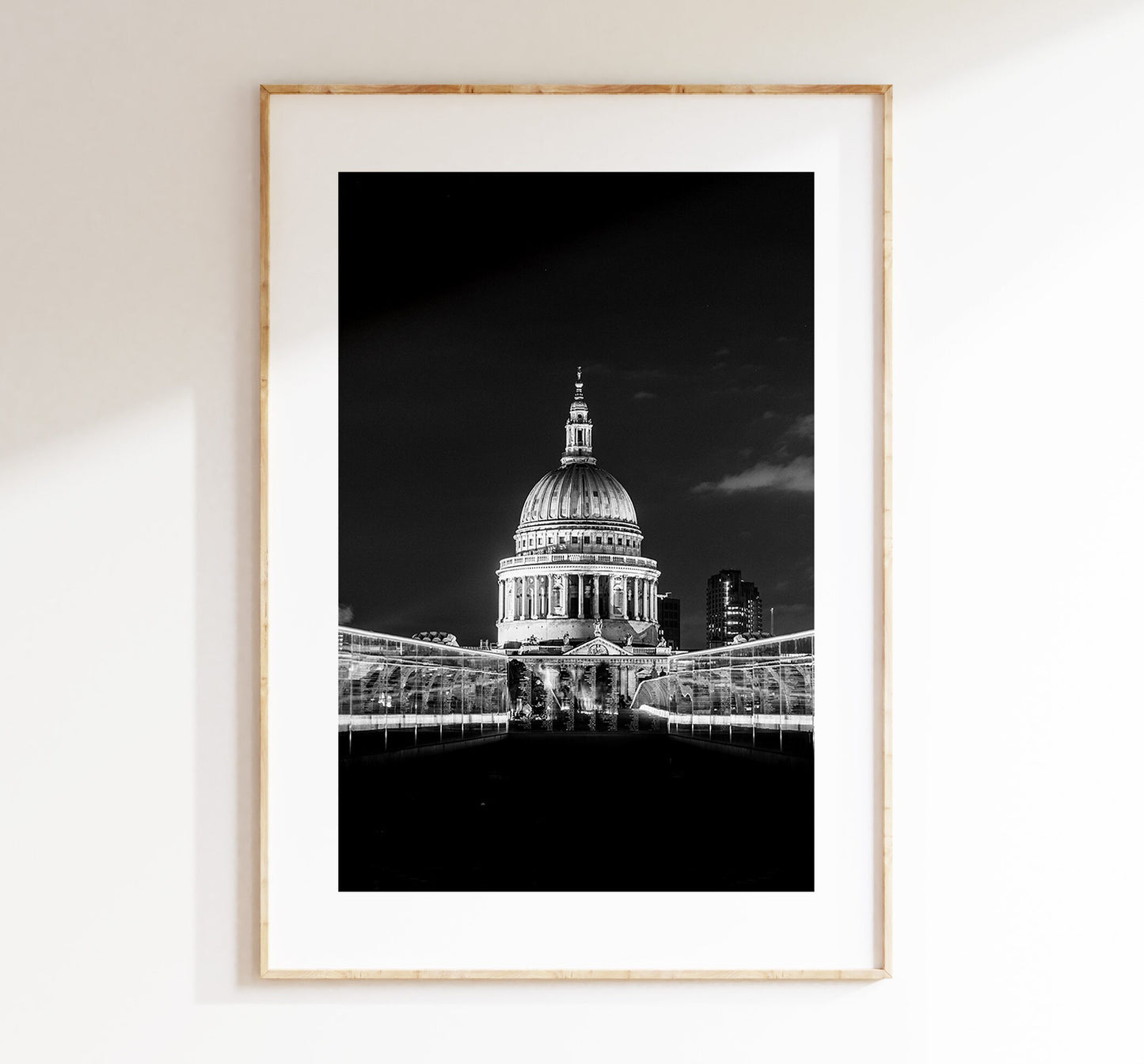 Saint Pauls Cathedral Print - London Photography Print - Fine Art Photography - London Print - Poster - Wall Art - Portrait - Monochrome