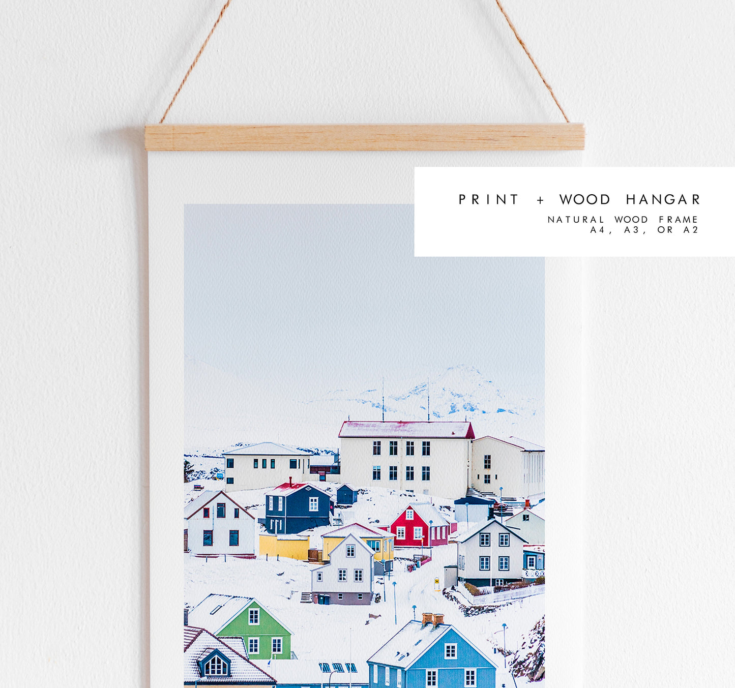 Nordic Houses - Iceland Photography Print - Iceland Wall Art - Iceland Poster - Nordic Architecture - Iceland Print - Iceland Photography