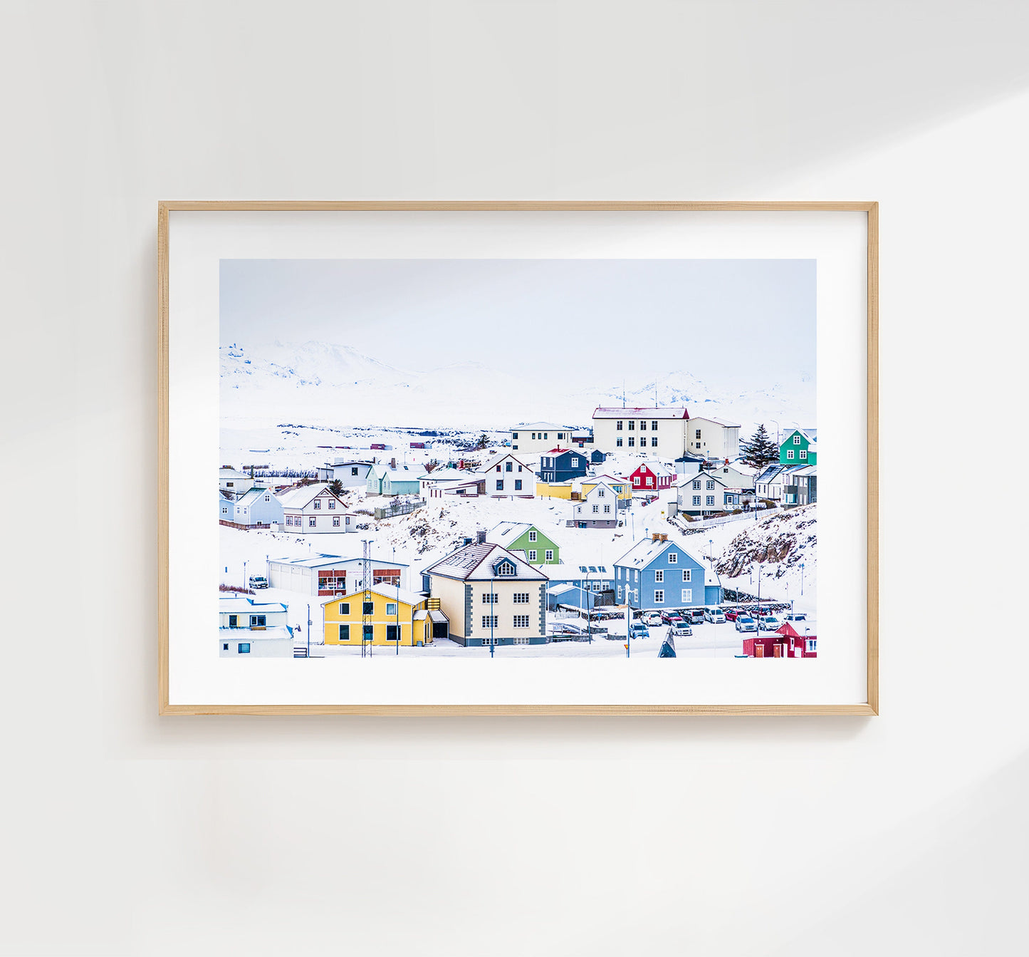 Icelandic Architecture - Iceland Photography Print - Iceland Wall Art - Iceland Poster - Landscape - Architecture - Houses - Stykkishólmur