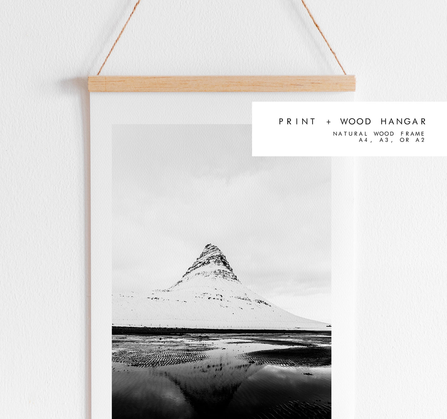 Iceland Print Set - Black and White Photography - Print Set x3 - Monochrome - Minimalist - Iceland Print - Iceland Poster - Iceland Wall Art