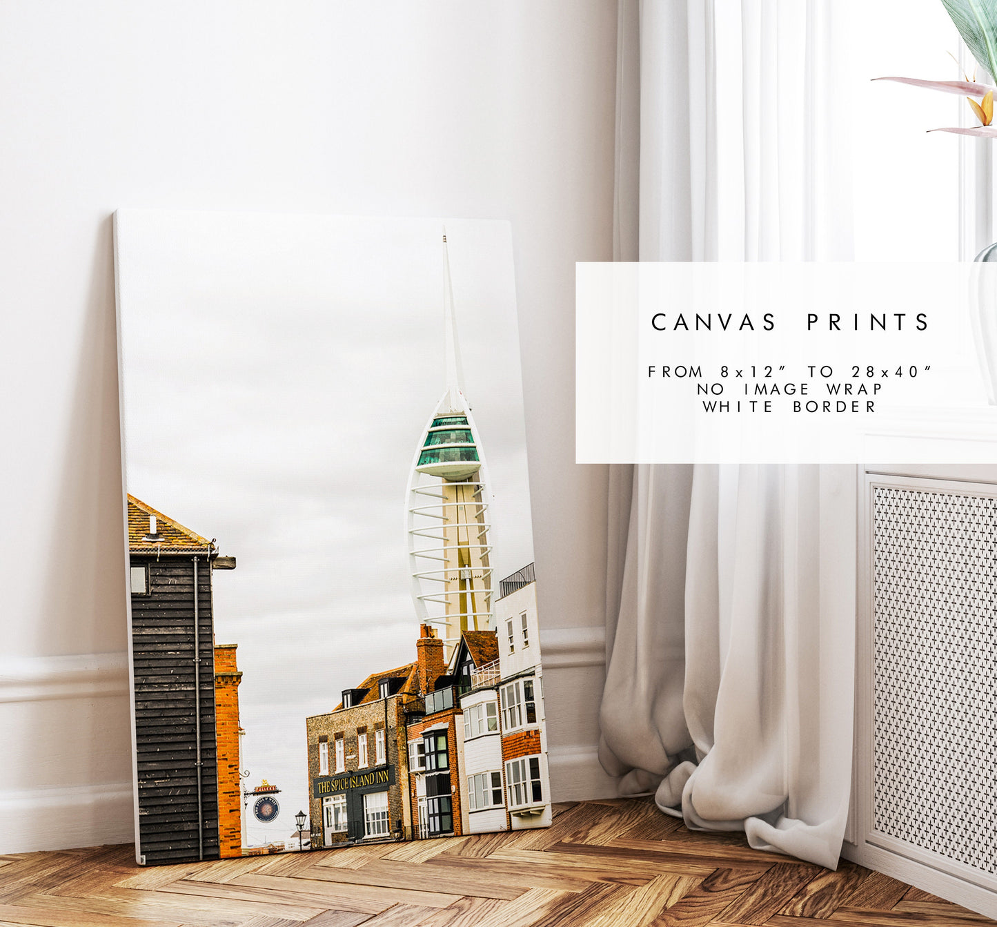 Portsmouth Print - Photography Print - Portsmouth and Southsea Prints - Wall Art -  Frame and Canvas Options - Portrait