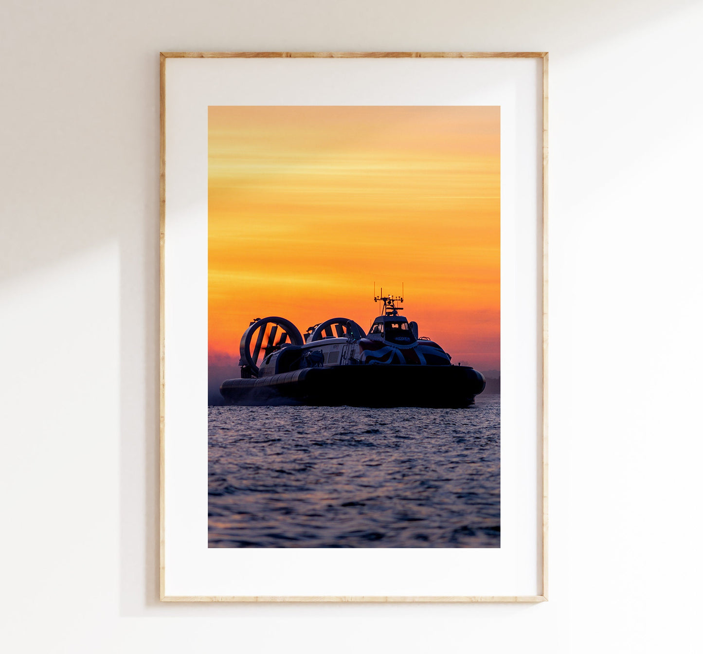 Southsea Hovercraft - Photography Print - Portsmouth and Southsea Prints - Wall Art -  Frame and Canvas Options - Portrait