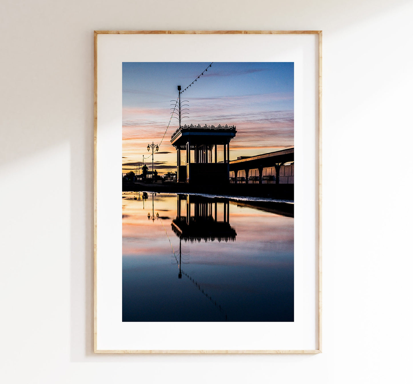 Southsea Shelters - Photography Print - Portsmouth and Southsea Prints - Wall Art -  Frame and Canvas Options - Portrait