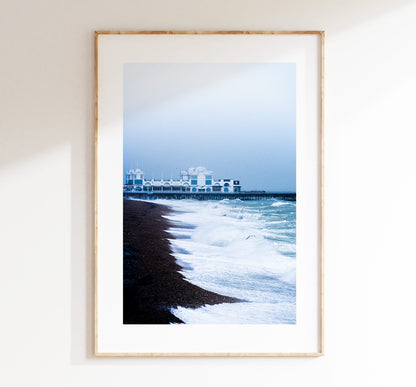 Southsea Storms - Photography Print - Portsmouth and Southsea Prints - Wall Art -  Frame and Canvas Options - Portrait