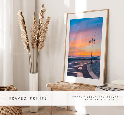 Southsea Print - Photography Print - Portsmouth and Southsea Prints - Wall Art -  Frame and Canvas Options - Portrait