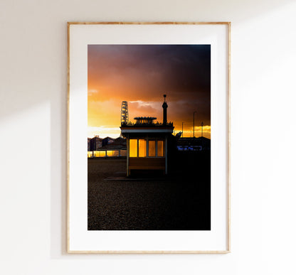 Southsea Print - Photography Print - Portsmouth and Southsea Prints - Wall Art -  Frame and Canvas Options - Portrait