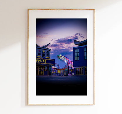 Clarence Pier - Photography Print - Portsmouth and Southsea Prints - Wall Art -  Frame and Canvas Options - Portrait