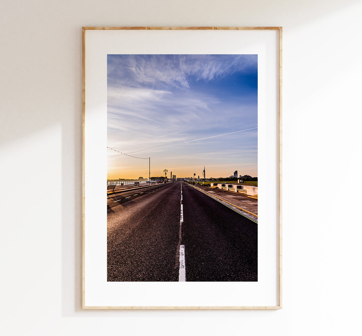 Southsea Promenade - Photography Print - Portsmouth and Southsea Prints - Wall Art -  Frame and Canvas Options - Portrait