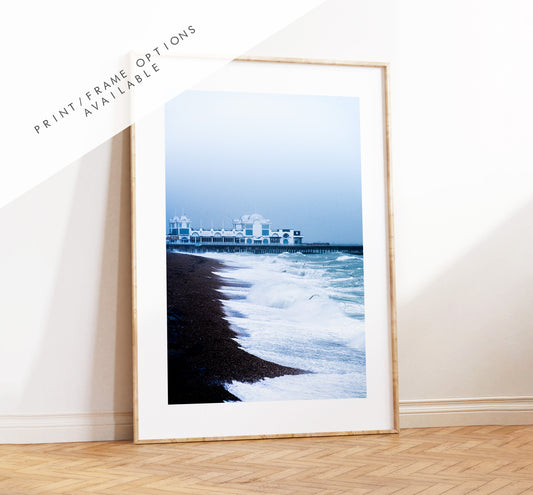 Southsea Storms - Photography Print - Portsmouth and Southsea Prints - Wall Art -  Frame and Canvas Options - Portrait