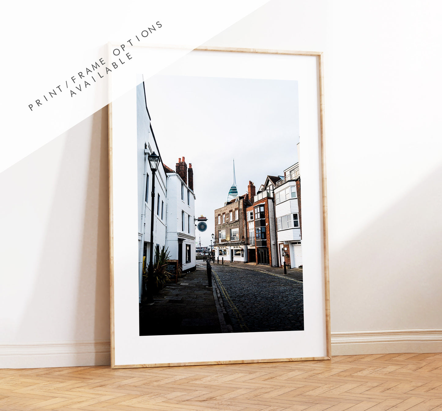 Old Portsmouth - Photography Print - Portsmouth and Southsea Prints - Wall Art -  Frame and Canvas Options - Portrait