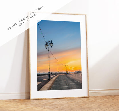 Southsea Seafront - Photography Print - Portsmouth and Southsea Prints - Wall Art -  Frame and Canvas Options - Portrait