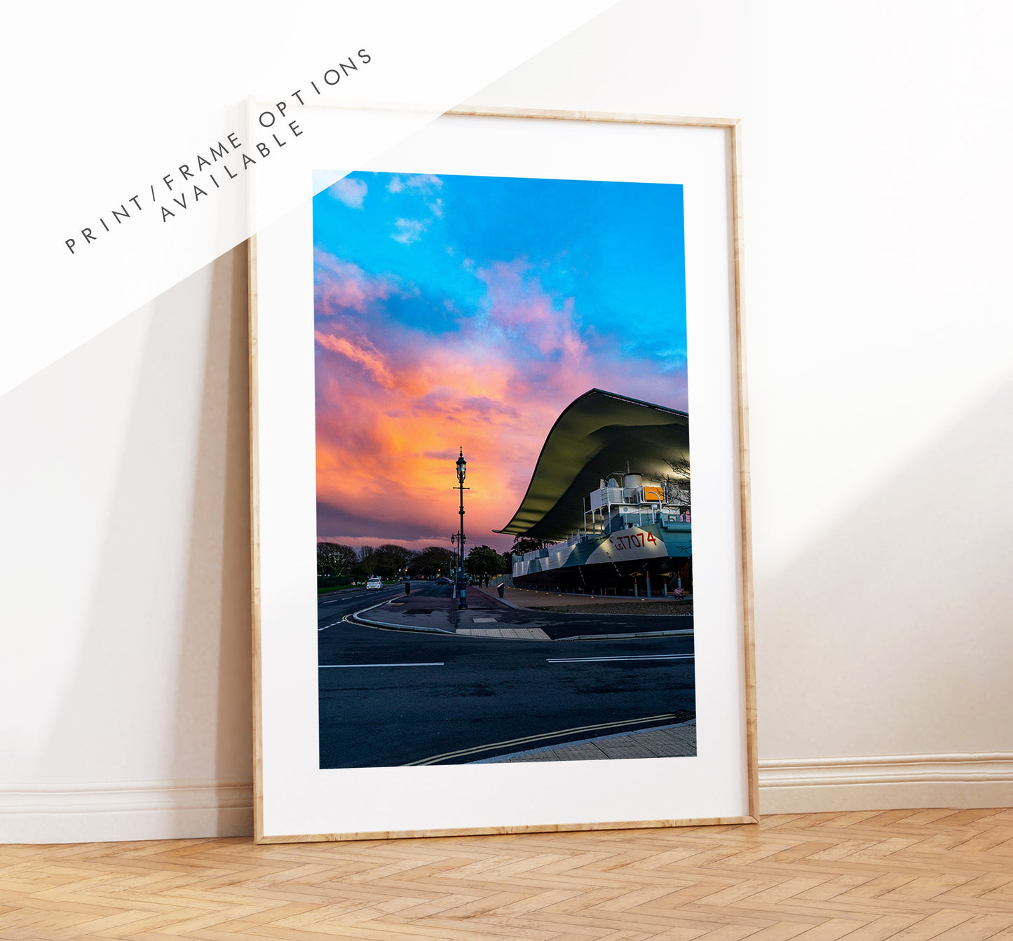 Southsea Seafront - Photography Print - Portsmouth and Southsea Prints - Wall Art -  Frame and Canvas Options - Portrait