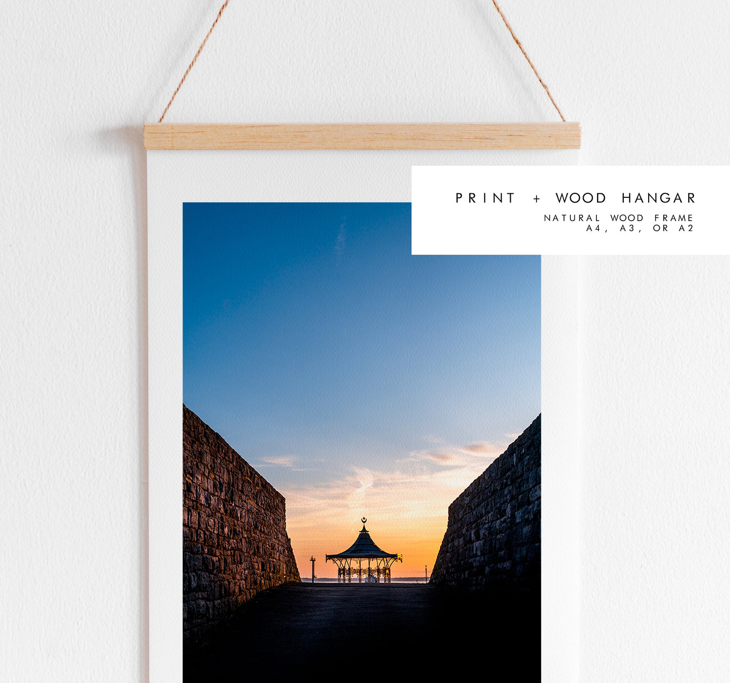 Southsea Bandstand - Photography Print - Portsmouth and Southsea Prints - Wall Art -  Frame and Canvas Options - Portrait