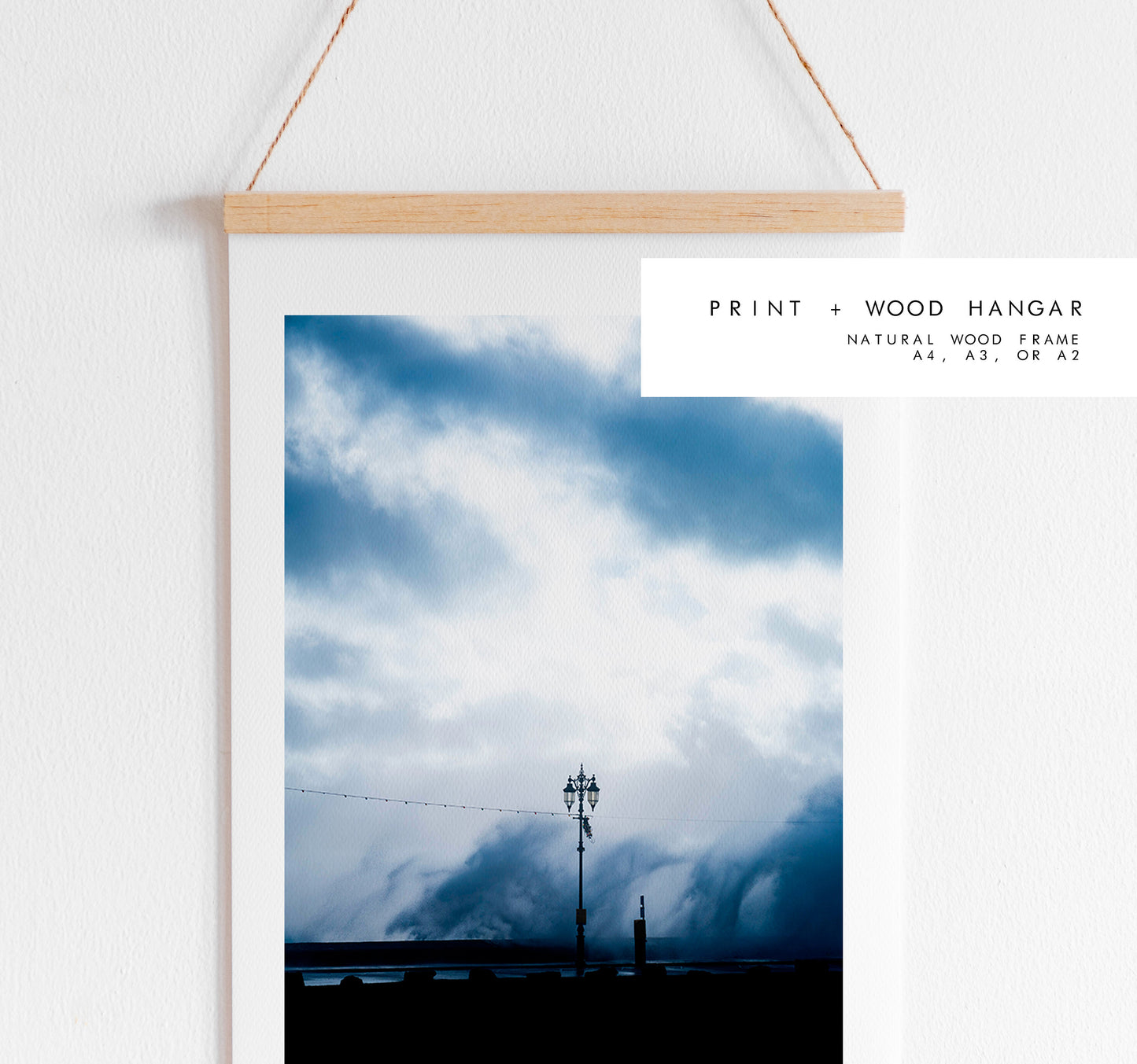 Southsea Storms - Photography Print - Portsmouth and Southsea Prints - Wall Art -  Frame and Canvas Options - Portrait