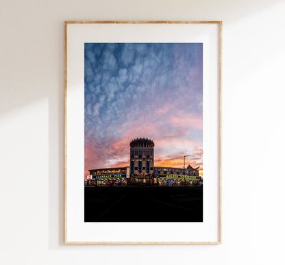 Clarence Pier - Photography Print - Portsmouth and Southsea Prints - Wall Art -  Frame and Canvas Options - Portrait