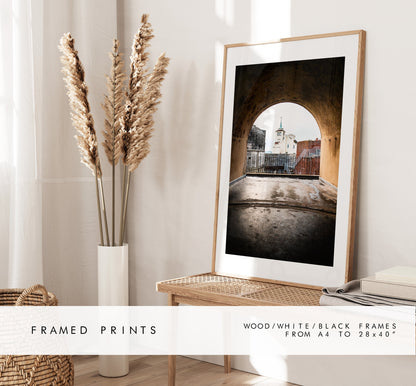 Old Portsmouth Print - Photography Print - Portsmouth and Southsea Prints - Wall Art -  Frame and Canvas Options - Portrait