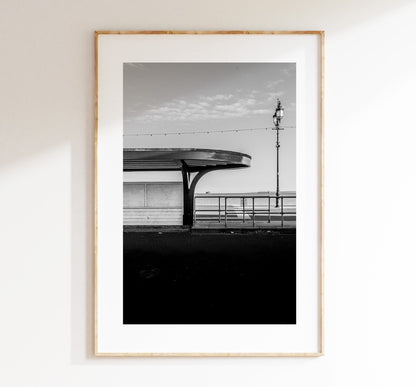 Southsea Skatepark - Photography Print - Portsmouth and Southsea Prints - Wall Art -  Frame and Canvas Options - Portrait - BW