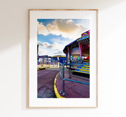 Clarence Pier - Photography Print - Portsmouth and Southsea Prints - Wall Art -  Frame and Canvas Options - Portrait