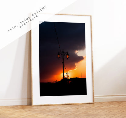 Southsea Sunsets - Photography Print - Portsmouth and Southsea Prints - Wall Art -  Frame and Canvas Options - Portrait