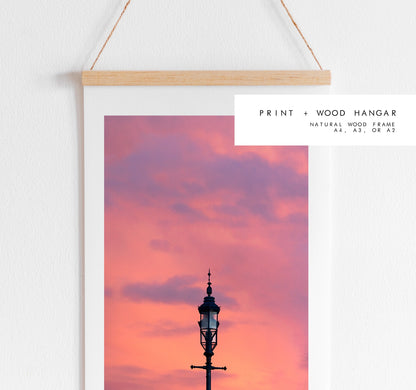 Southsea Sunset - Photography Print - Portsmouth and Southsea Prints - Wall Art -  Frame and Canvas Options - Portrait