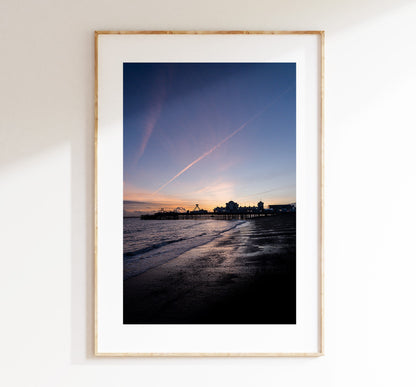 South Parade Pier - Photography Print - Portsmouth and Southsea Prints - Wall Art -  Frame and Canvas Options - Portrait