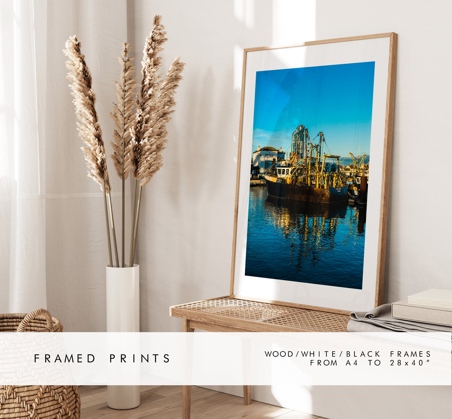 Old Portsmouth - Photography Print - Portsmouth and Southsea Prints - Wall Art -  Frame and Canvas Options - Portrait