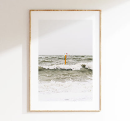 Eastney Beach - Photography Print - Portsmouth and Southsea Prints - Wall Art -  Frame and Canvas Options - Portrait