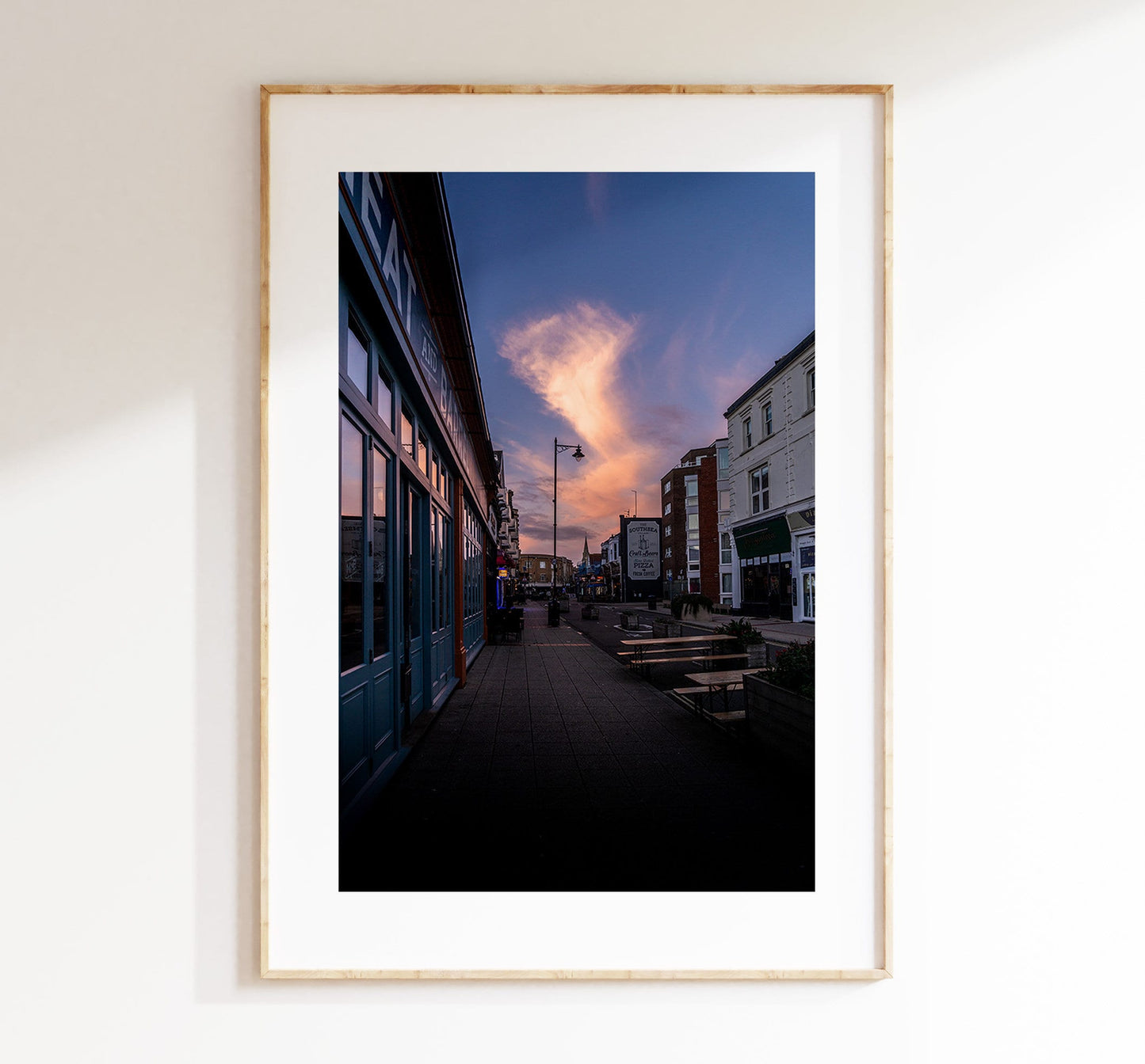 Palmerston Road - Photography Print - Portsmouth and Southsea Prints - Wall Art -  Frame and Canvas Options -  Portrait